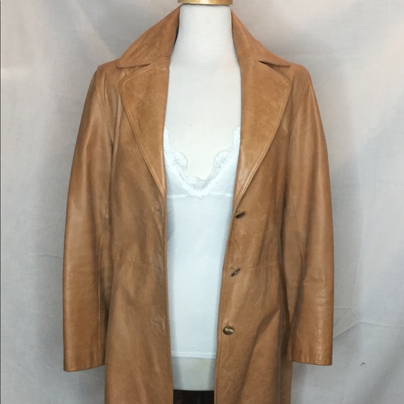 Andrew Marc leather trench size S - Picture 4 of 10